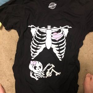 Maternity Halloween shirt for little girl